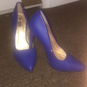 Charlotte Russe blue heels